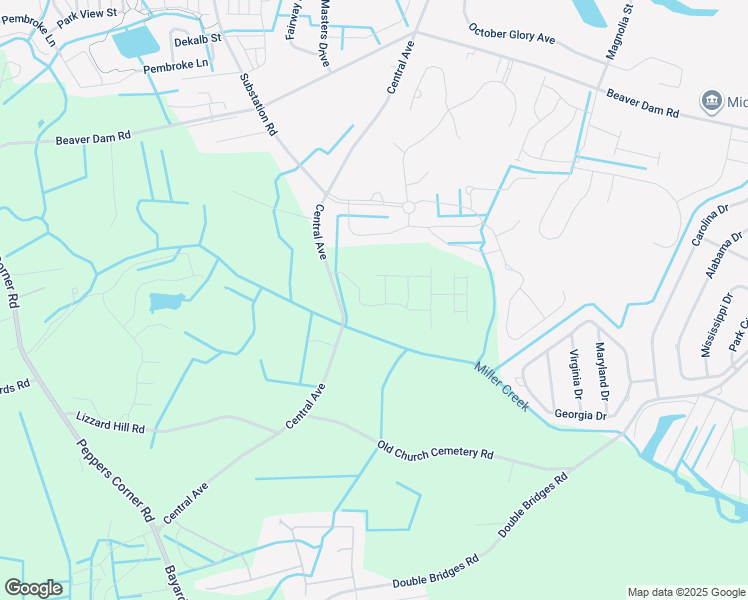 map of restaurants, bars, coffee shops, grocery stores, and more near 35085 Dundee Street in Frankford