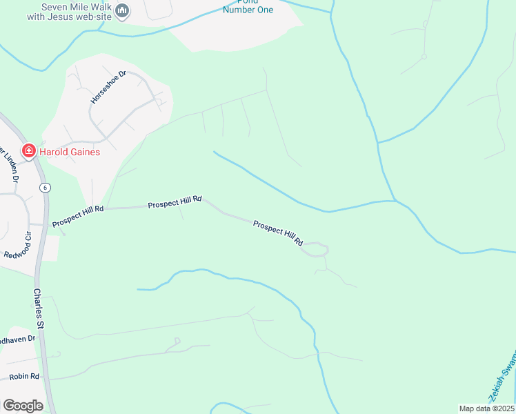 map of restaurants, bars, coffee shops, grocery stores, and more near 7415 Prospect Hill Road in La Plata