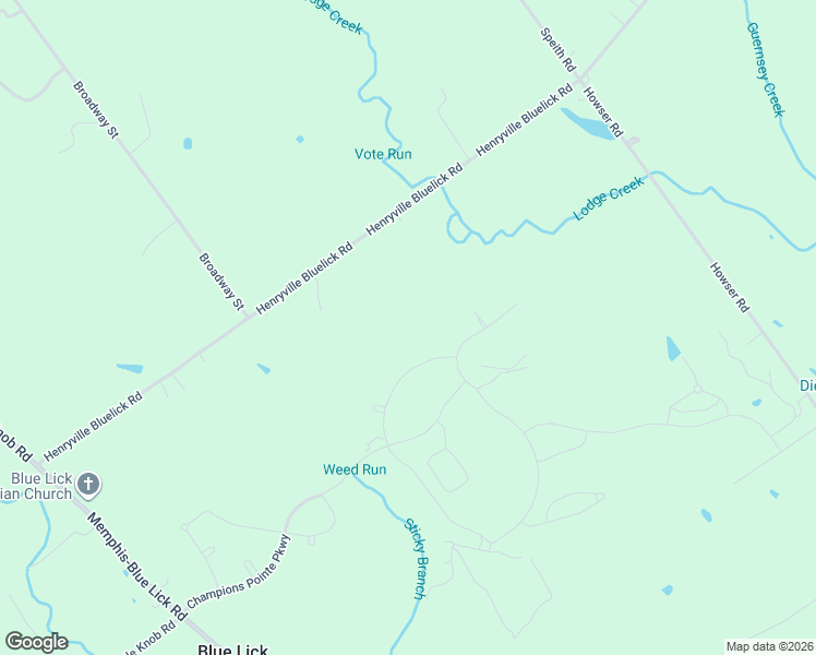 map of restaurants, bars, coffee shops, grocery stores, and more near 1628 Pine Valley Way in Henryville