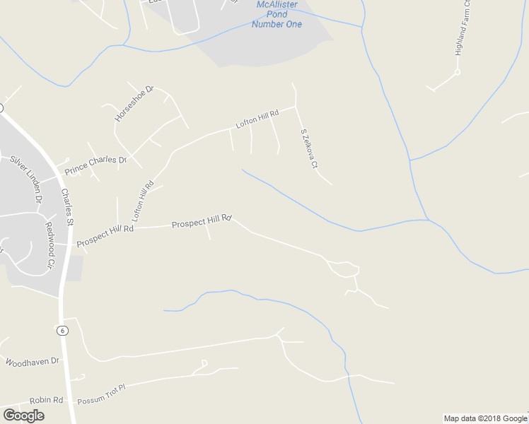 map of restaurants, bars, coffee shops, grocery stores, and more near 7415 Prospect Hill Road in La Plata