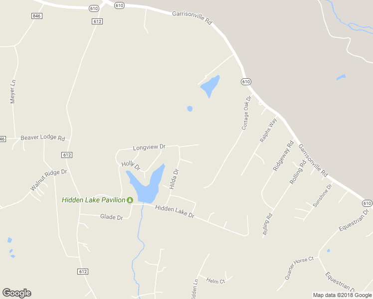map of restaurants, bars, coffee shops, grocery stores, and more near 105 Longview Drive in Stafford
