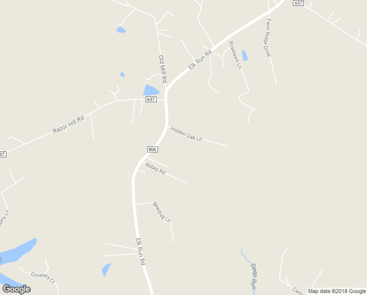 map of restaurants, bars, coffee shops, grocery stores, and more near 4203 Hidden Oak Lane in Bealeton