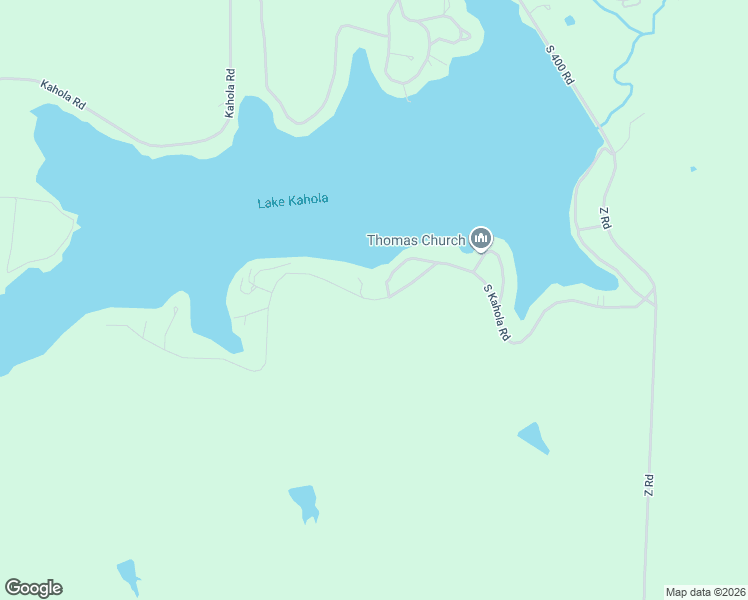 map of restaurants, bars, coffee shops, grocery stores, and more near South Kahola Road in Dunlap