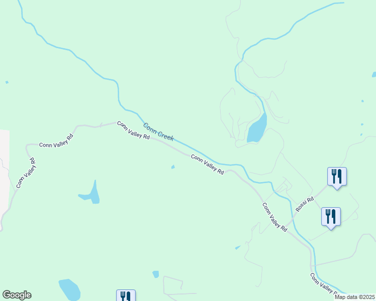 map of restaurants, bars, coffee shops, grocery stores, and more near 850 Conn Valley Road in Saint Helena