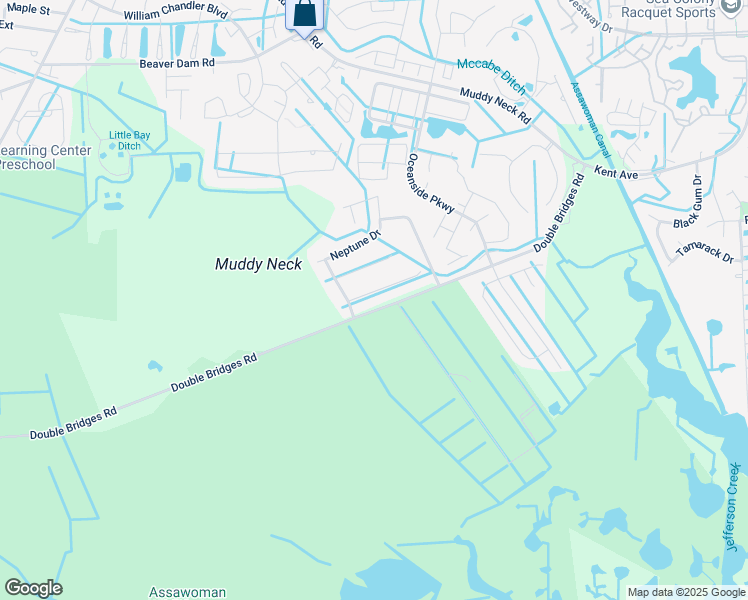 map of restaurants, bars, coffee shops, grocery stores, and more near 16 Coral Lane in Frankford