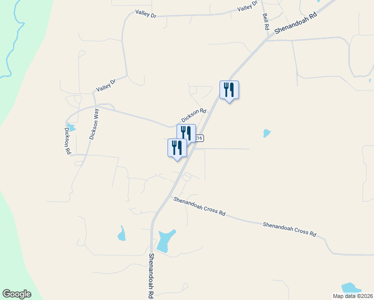 map of restaurants, bars, coffee shops, grocery stores, and more near 10861 Shenandoah Road in Plymouth
