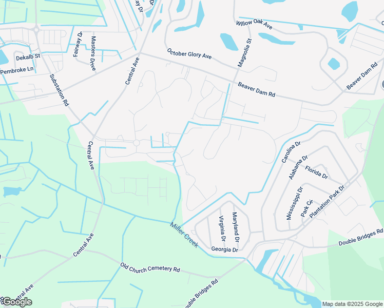 map of restaurants, bars, coffee shops, grocery stores, and more near 25 Old Forge Drive in Ocean View