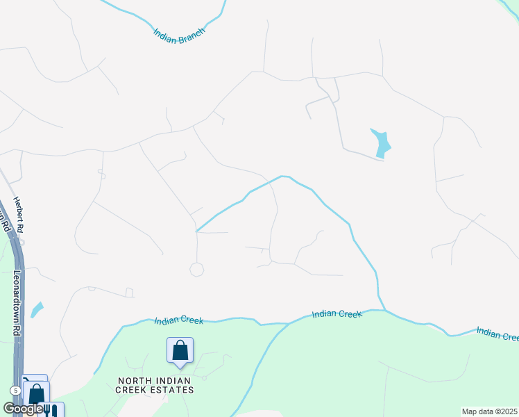 map of restaurants, bars, coffee shops, grocery stores, and more near 7125 Juliette Low Lane in Hughesville