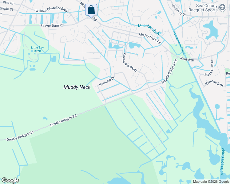 map of restaurants, bars, coffee shops, grocery stores, and more near 16 Coral Lane in Frankford