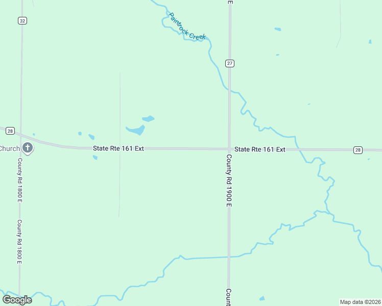 map of restaurants, bars, coffee shops, grocery stores, and more near 7324 State Route 161 Extension in Iuka