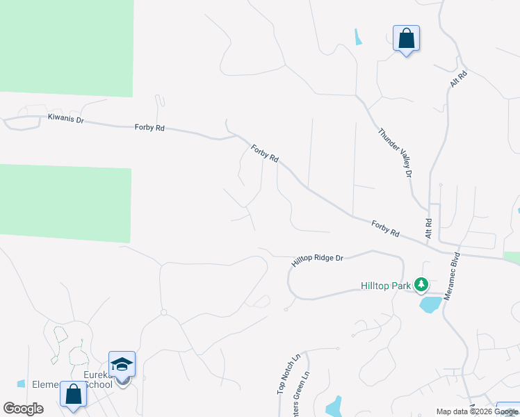 map of restaurants, bars, coffee shops, grocery stores, and more near 744 Forby Road in Eureka