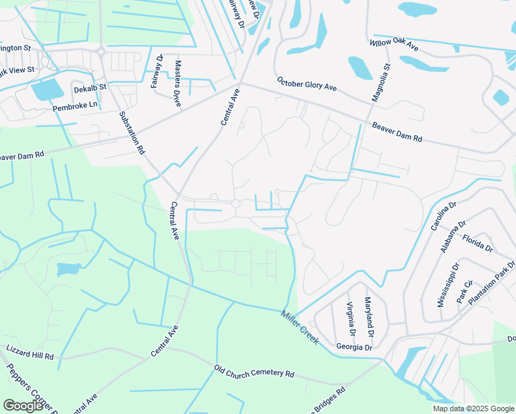 map of restaurants, bars, coffee shops, grocery stores, and more near 36445 Dog Leg Court in Frankford