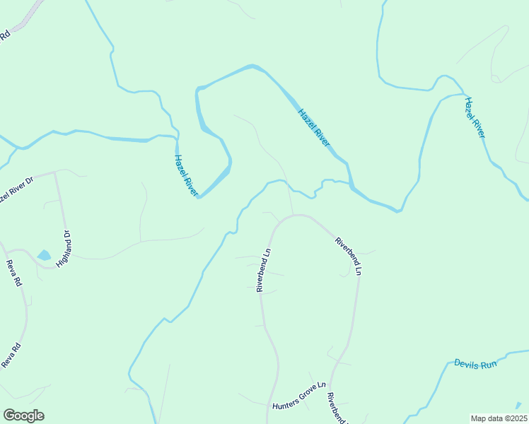 map of restaurants, bars, coffee shops, grocery stores, and more near 13123 Mill Creek Ct in Reva