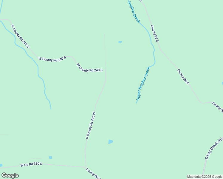 map of restaurants, bars, coffee shops, grocery stores, and more near 2501 South Co Road 425 West in Paoli
