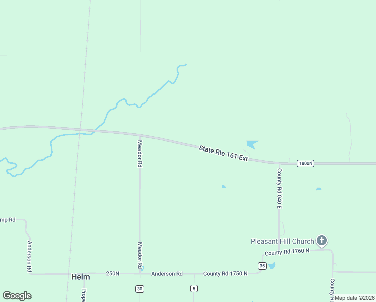 map of restaurants, bars, coffee shops, grocery stores, and more near 9576 State Route 161 Extension in Iuka