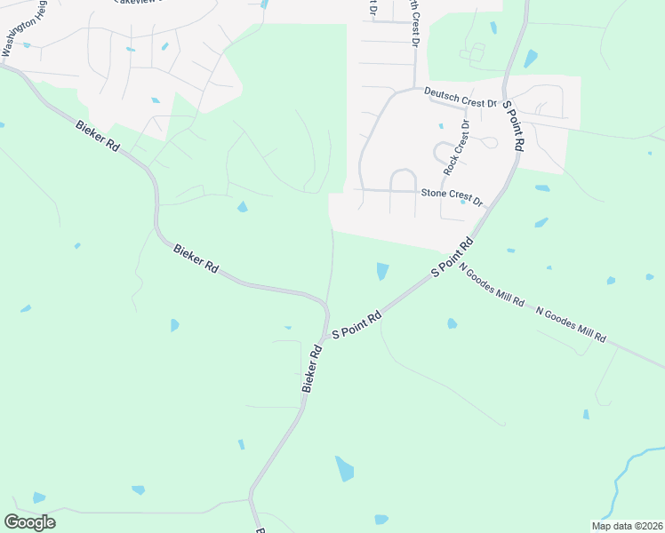 map of restaurants, bars, coffee shops, grocery stores, and more near Kleekamp Lane in Washington