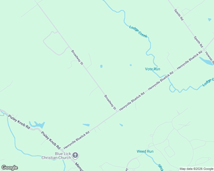 map of restaurants, bars, coffee shops, grocery stores, and more near 303 Broadway Street in Henryville