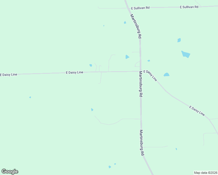 map of restaurants, bars, coffee shops, grocery stores, and more near 3175 East Daisy Line in New Pekin