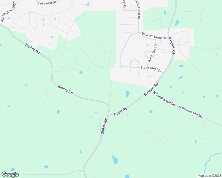 map of restaurants, bars, coffee shops, grocery stores, and more near 860 Kleekamp Lane in Washington