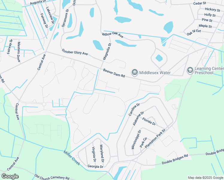 map of restaurants, bars, coffee shops, grocery stores, and more near 380 Scranton Lane in Ocean View