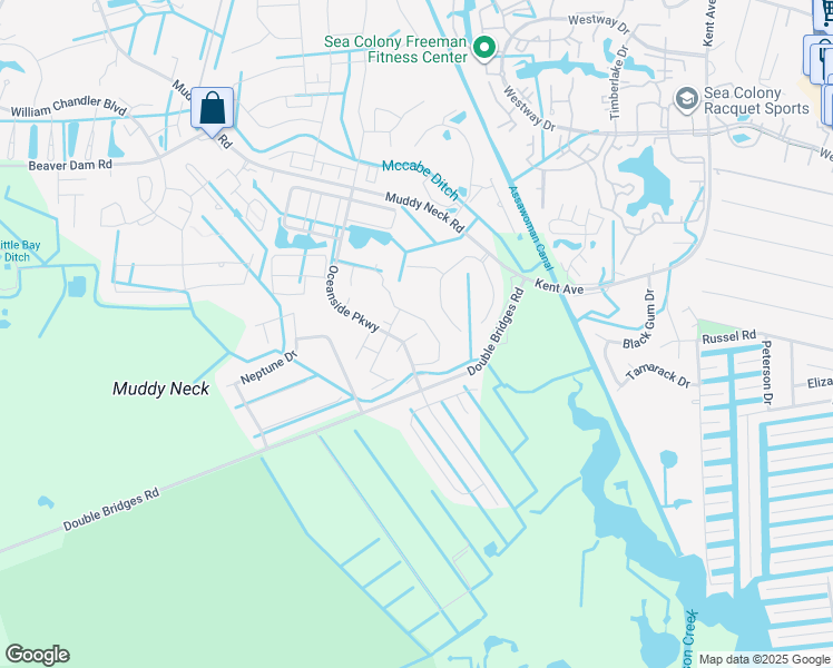 map of restaurants, bars, coffee shops, grocery stores, and more near 1491 Naples Avenue in Frankford
