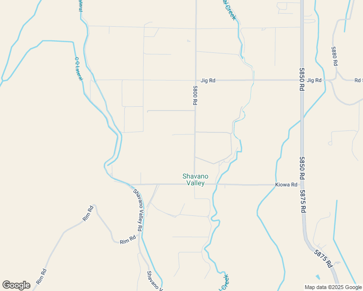 map of restaurants, bars, coffee shops, grocery stores, and more near 11769 5800 Road in Montrose