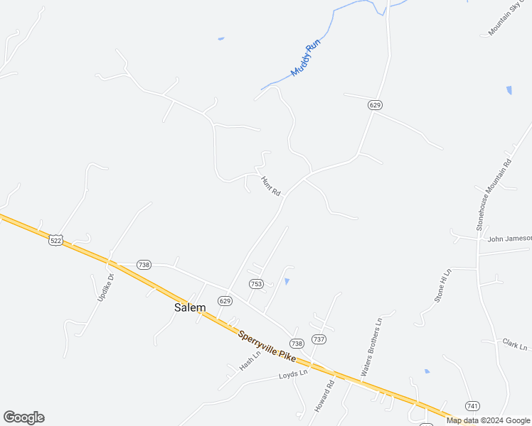 map of restaurants, bars, coffee shops, grocery stores, and more near 13256 Scotts Mill Road in Culpeper