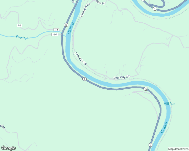 map of restaurants, bars, coffee shops, grocery stores, and more near Lillte Italy Road in Ivydale