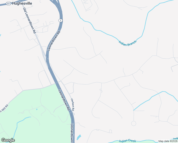 map of restaurants, bars, coffee shops, grocery stores, and more near 6884 Dillon Court in Hughesville