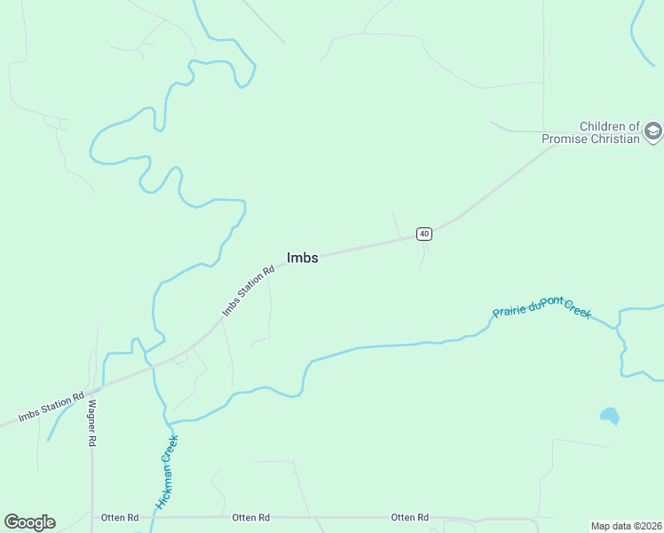 map of restaurants, bars, coffee shops, grocery stores, and more near 2606 Imbs Station Road in Millstadt
