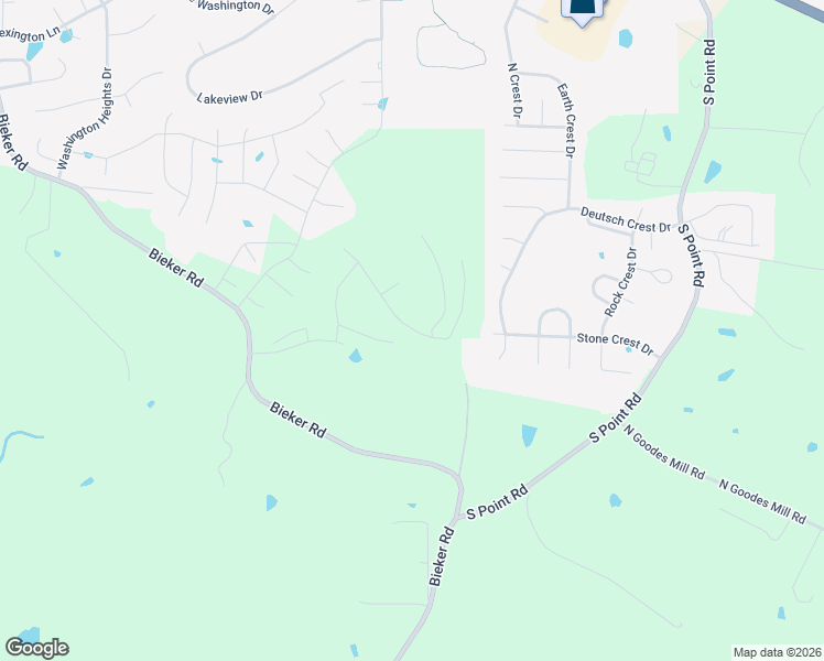 map of restaurants, bars, coffee shops, grocery stores, and more near 817 Kleekamp Lane in Washington