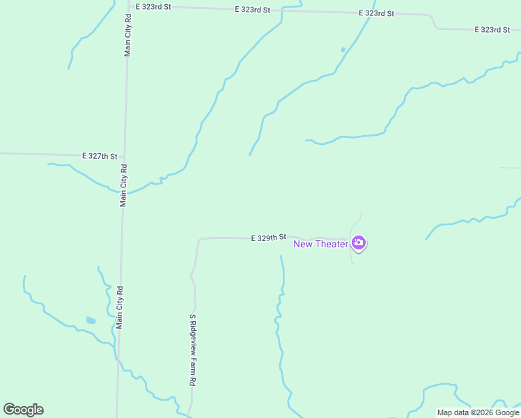 map of restaurants, bars, coffee shops, grocery stores, and more near 10500 East 329th Street in Drexel