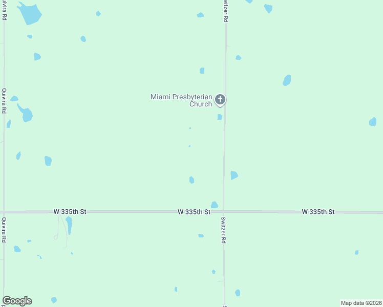 map of restaurants, bars, coffee shops, grocery stores, and more near 33270 Switzer Road in Paola