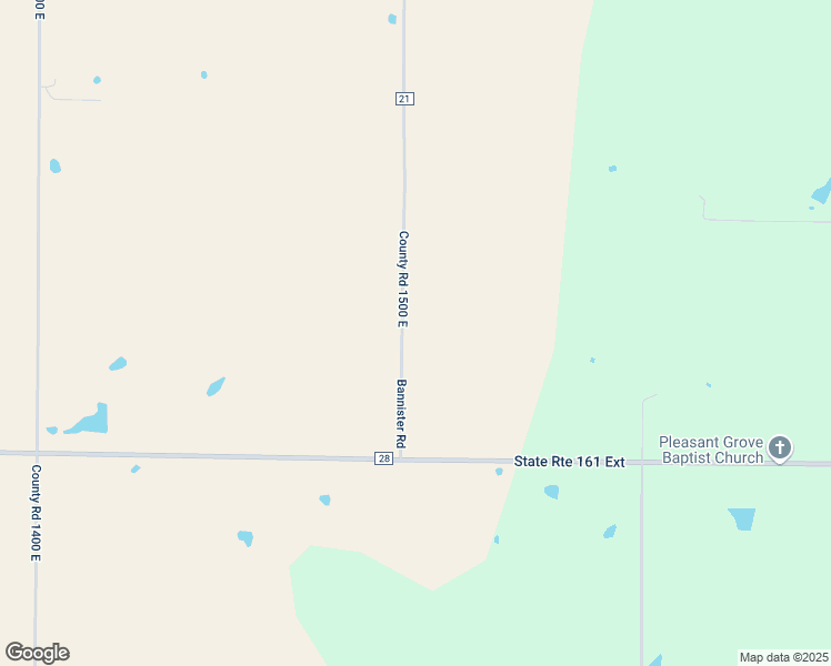 map of restaurants, bars, coffee shops, grocery stores, and more near 1302 Bannister Road in Iuka