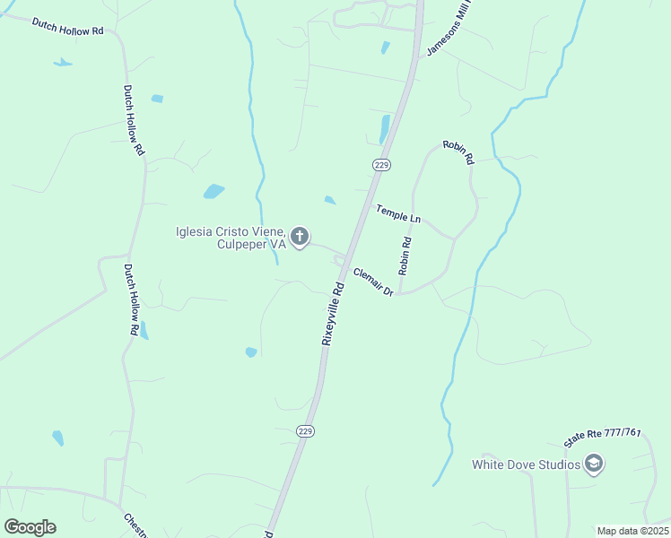 map of restaurants, bars, coffee shops, grocery stores, and more near 13084 Rixeyville Road in Culpeper