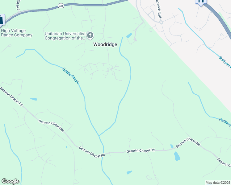 map of restaurants, bars, coffee shops, grocery stores, and more near 400 Mason Road in Prince Frederick