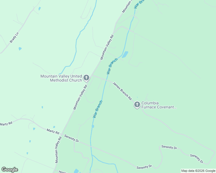 map of restaurants, bars, coffee shops, grocery stores, and more near 3162 James Branch Road in Harrisonburg