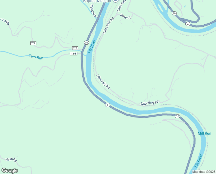 map of restaurants, bars, coffee shops, grocery stores, and more near Lillte Italy Road in Ivydale