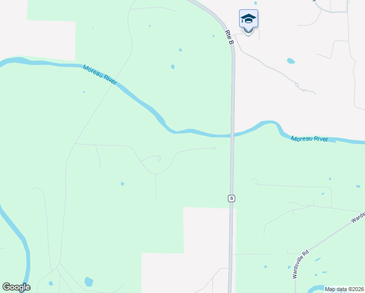 map of restaurants, bars, coffee shops, grocery stores, and more near 1211 Tara Road in Jefferson City