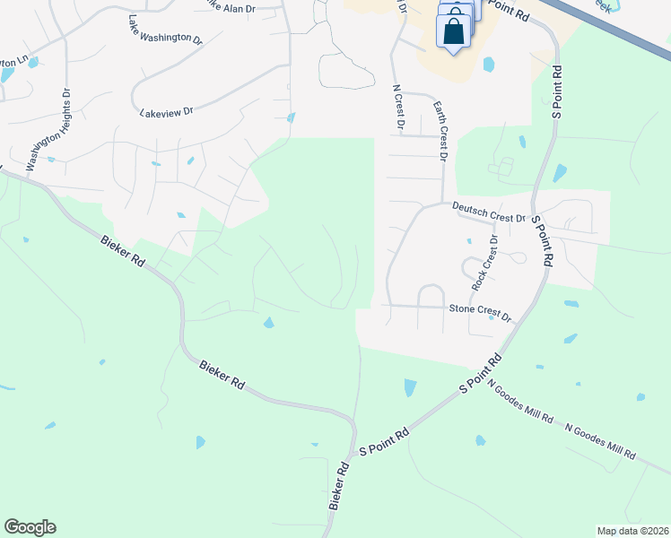 map of restaurants, bars, coffee shops, grocery stores, and more near 860-4784 Kleekamp Lane in Washington