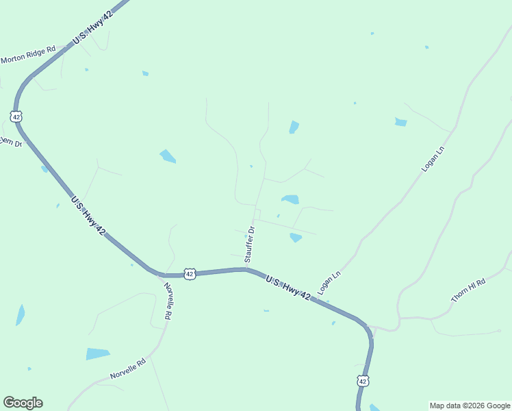 map of restaurants, bars, coffee shops, grocery stores, and more near 100 Stauffer Court in Pendleton