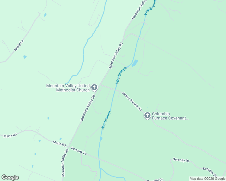 map of restaurants, bars, coffee shops, grocery stores, and more near 3162 James Branch Road in Harrisonburg