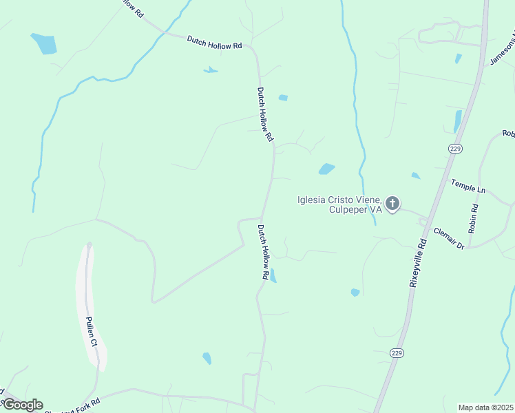 map of restaurants, bars, coffee shops, grocery stores, and more near 12700 Dutch Hollow Road in Culpeper