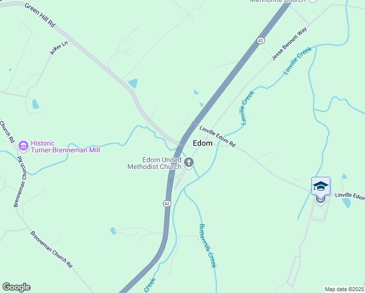 map of restaurants, bars, coffee shops, grocery stores, and more near in Rockingham County