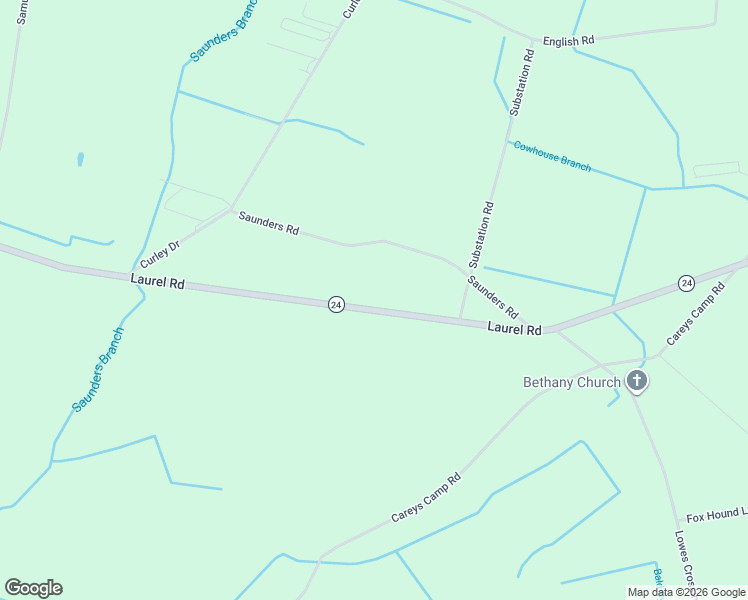 map of restaurants, bars, coffee shops, grocery stores, and more near 18729 Laurel Road in Millsboro