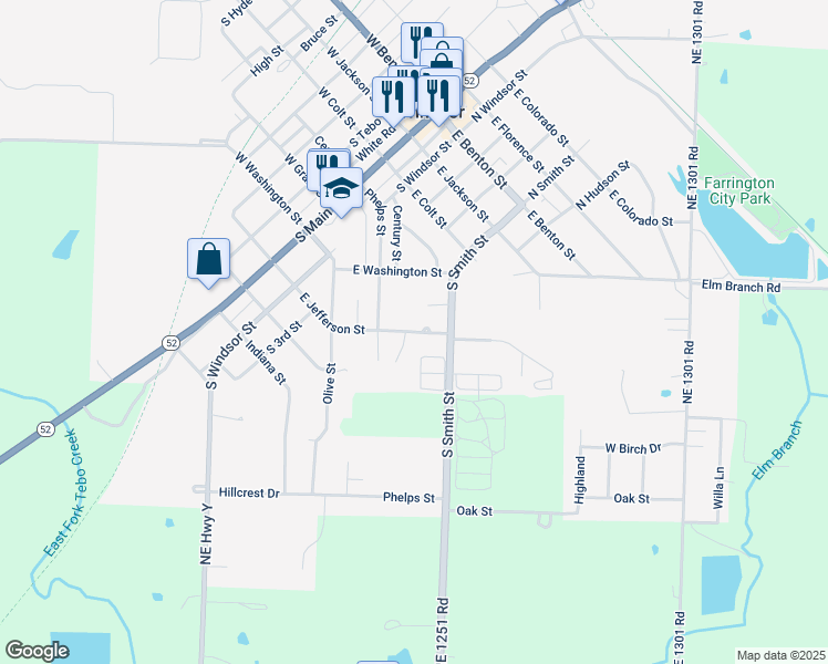 507 East Jefferson Street, Windsor MO Walk Score