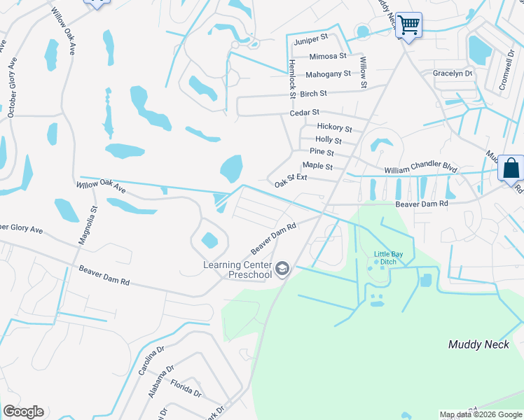 map of restaurants, bars, coffee shops, grocery stores, and more near 33701 Ashland Drive in Frankford