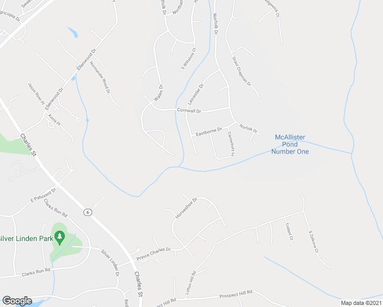 map of restaurants, bars, coffee shops, grocery stores, and more near 1419 Leicester Drive in La Plata