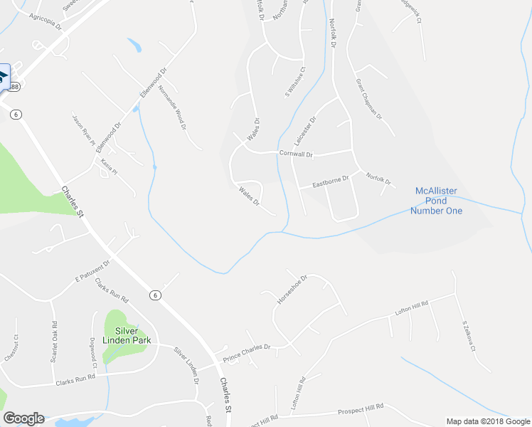 map of restaurants, bars, coffee shops, grocery stores, and more near 1057 Wales Drive in La Plata