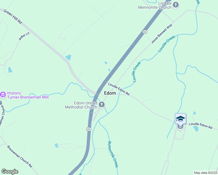 map of restaurants, bars, coffee shops, grocery stores, and more near in Rockingham County